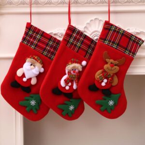 Calze di Natale in Velluto | Decorazioni Natalizie da Appendere Calze di Natale in Velluto | Decorazioni Natalizie da Appendere