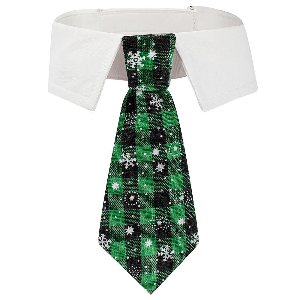 Cravatta Natalizia per Cani – Collare Regolabile in Cotone o Poliestere, Accessorio Elegante per Natale Cravatta Natalizia per Cani – Collare Regolabile in Cotone o Poliestere, Accessorio Elegante per Natale - immagine 10