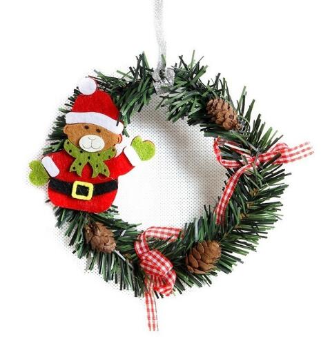 Ghirlanda Natalizia Decorativa in PVC – Ø 15 cm, Perfetta per Casa e Albero di Natale Ghirlanda Natalizia Decorativa in PVC – Ø 15 cm, Perfetta per Casa e Albero di Natale - immagine 5