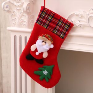 Calze di Natale in Velluto | Decorazioni Natalizie da Appendere