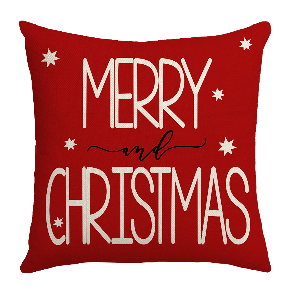 Set di Fodere per Cuscini Natalizi 45×45 cm – Motivi Albero, Fiocchi di Neve e Merry Christmas Set di Fodere per Cuscini Natalizi 45×45 cm – Motivi Albero, Fiocchi di Neve e Merry Christmas - immagine 7