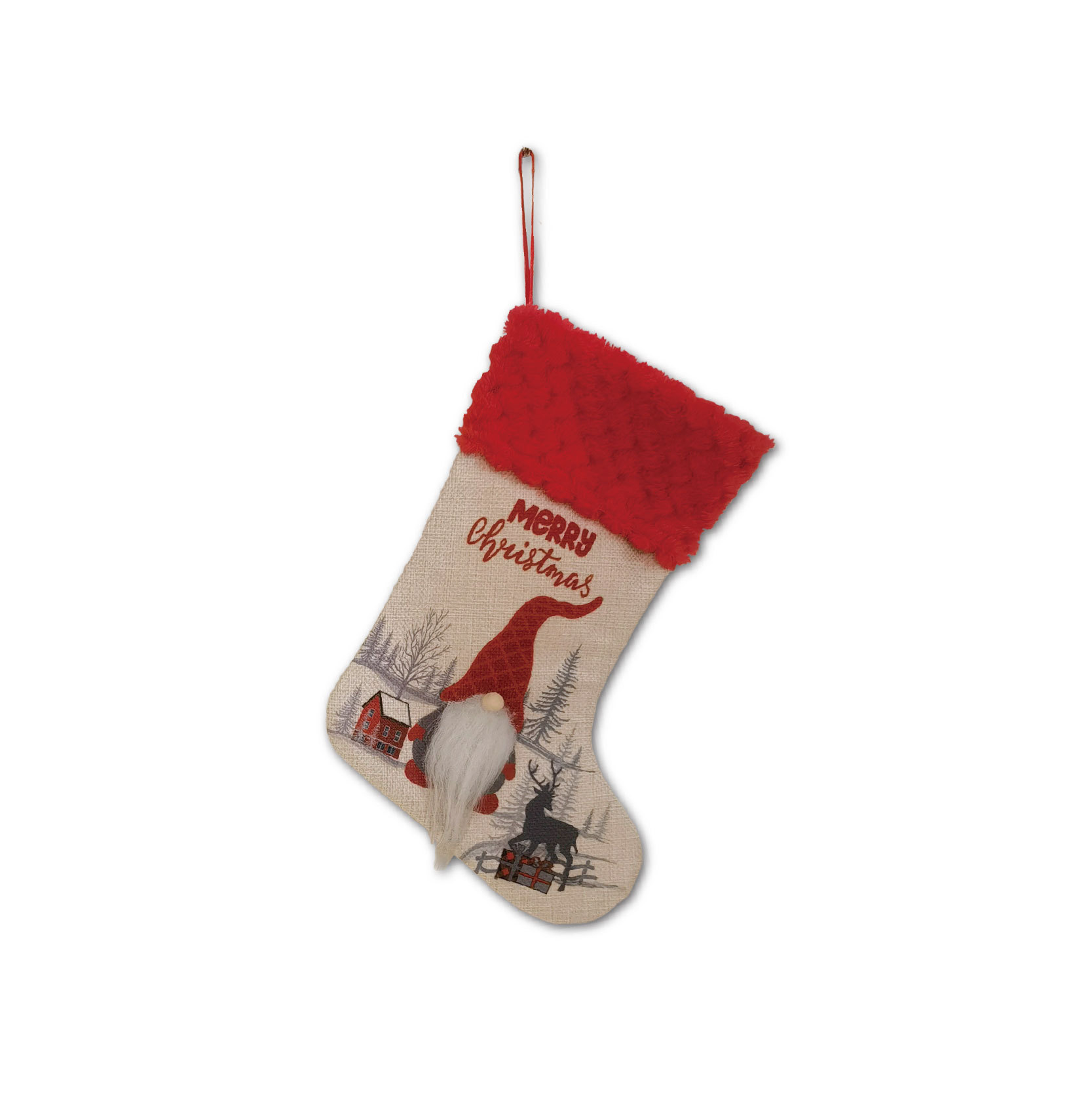 Calze di Natale con Pupazzi Gnome | Decorazioni Natalizie in Tessuto Calze di Natale con Pupazzi Gnome | Decorazioni Natalizie in Tessuto - immagine 7
