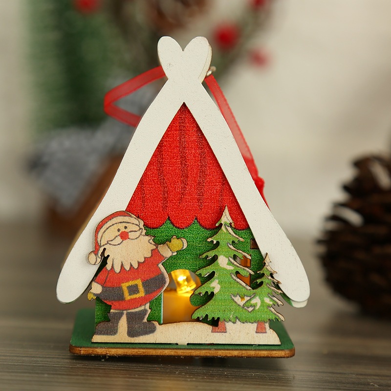 Decorazioni Natalizie in Legno | Casette Luminose Artigianali Decorazioni Natalizie in Legno | Casette Luminose Artigianali - immagine 7