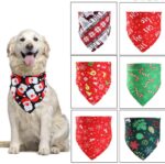 Bandana di Natale per Animali | Adatta a Cani e Gatti, Regolabile